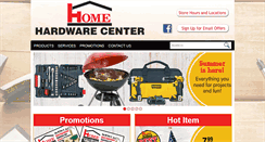 Desktop Screenshot of homehardwarecenter.com